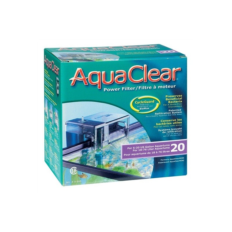 Filtro de mochila Aquaclear 20
