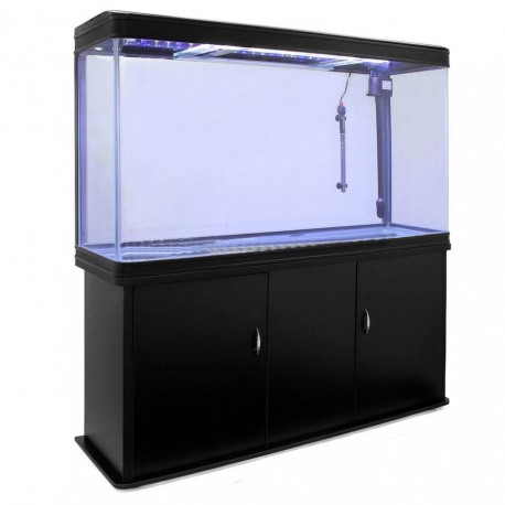 Acuario 150 cm Negro de agua dulce