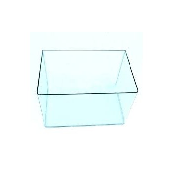 Acuario curvo con tapa 50 x 33 x 34