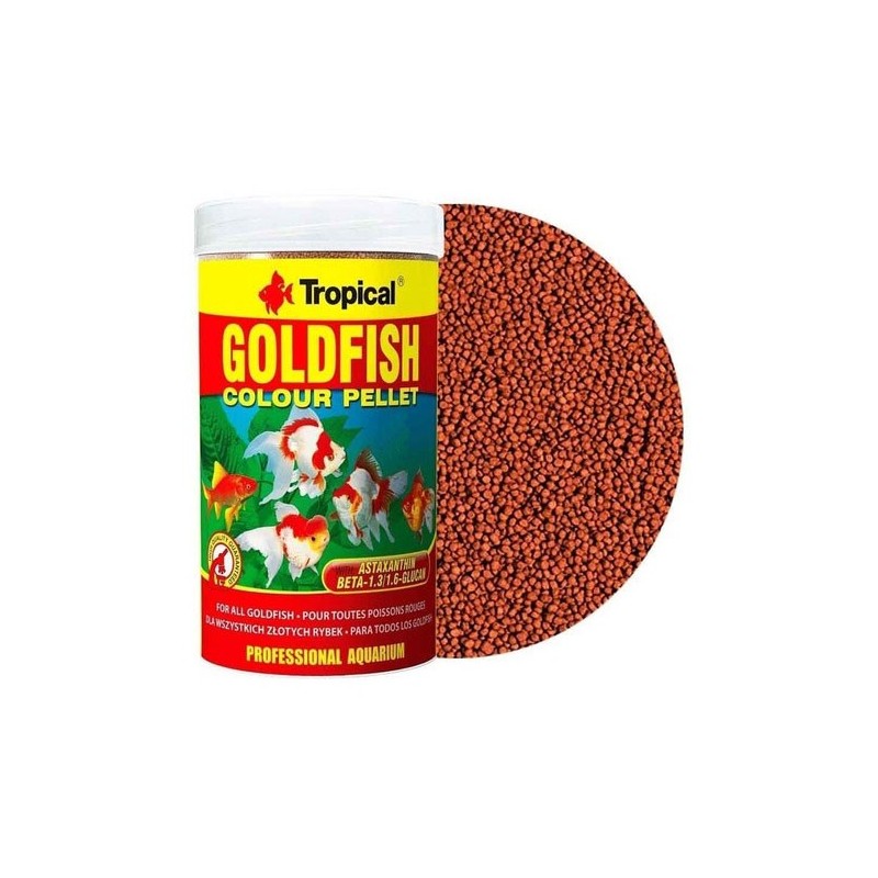 Goldfish colour pellet 90gr...