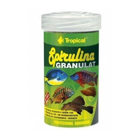 Spirulina granulat 110 gr o 250 ml